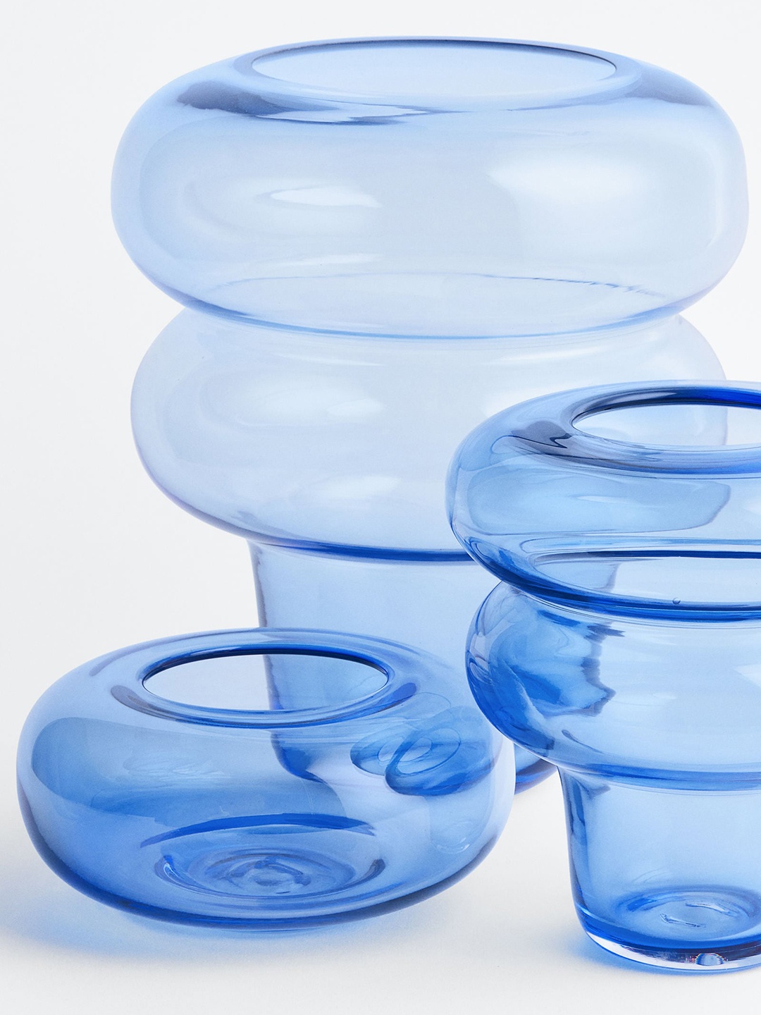 

H&M Blue Glass Bowl