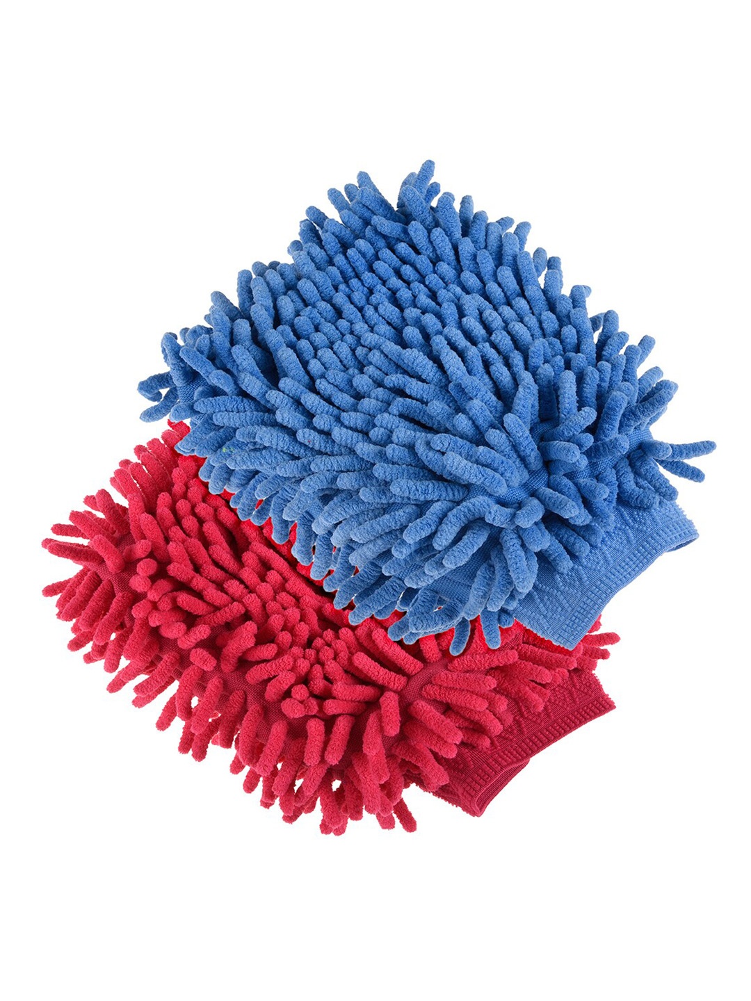 

Kuber Industries Pink & Blue 2 Pieces Microfiber Hand Duster