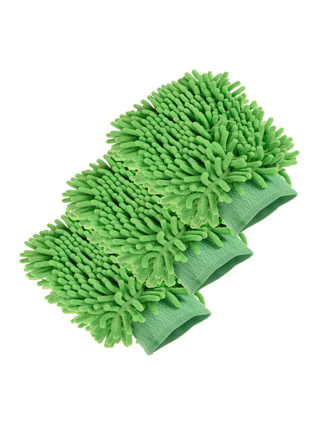 

Kuber Industries Purple & Blue 3 Pieces Hand Duster, Green