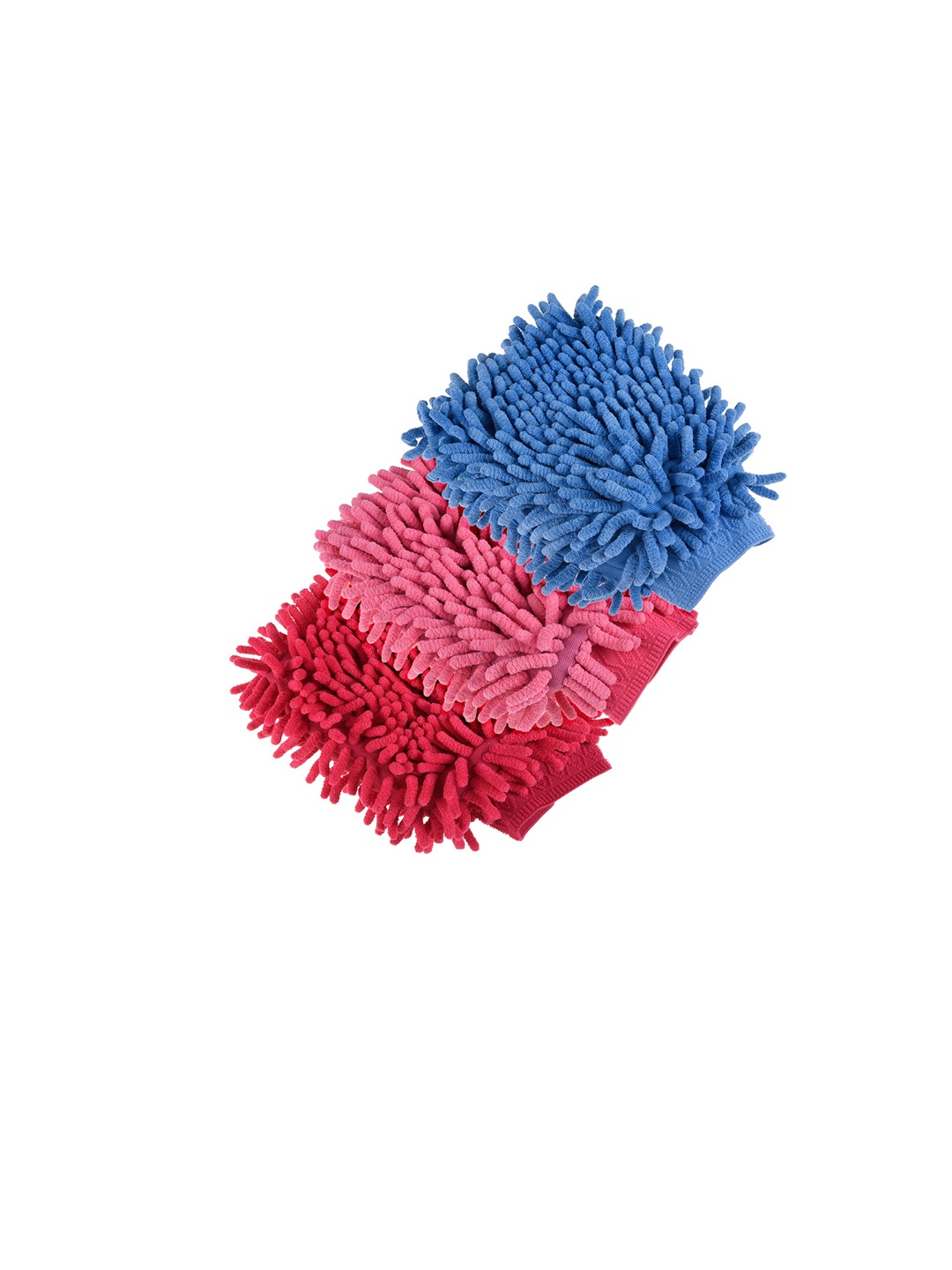 

Kuber Industries Blue & Pink 3 Pieces Hand Duster