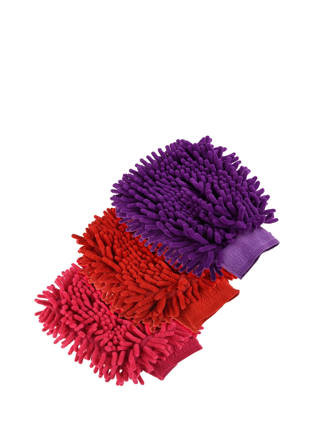 

Kuber Industries Purple & Red 3 Pieces Hand Duster