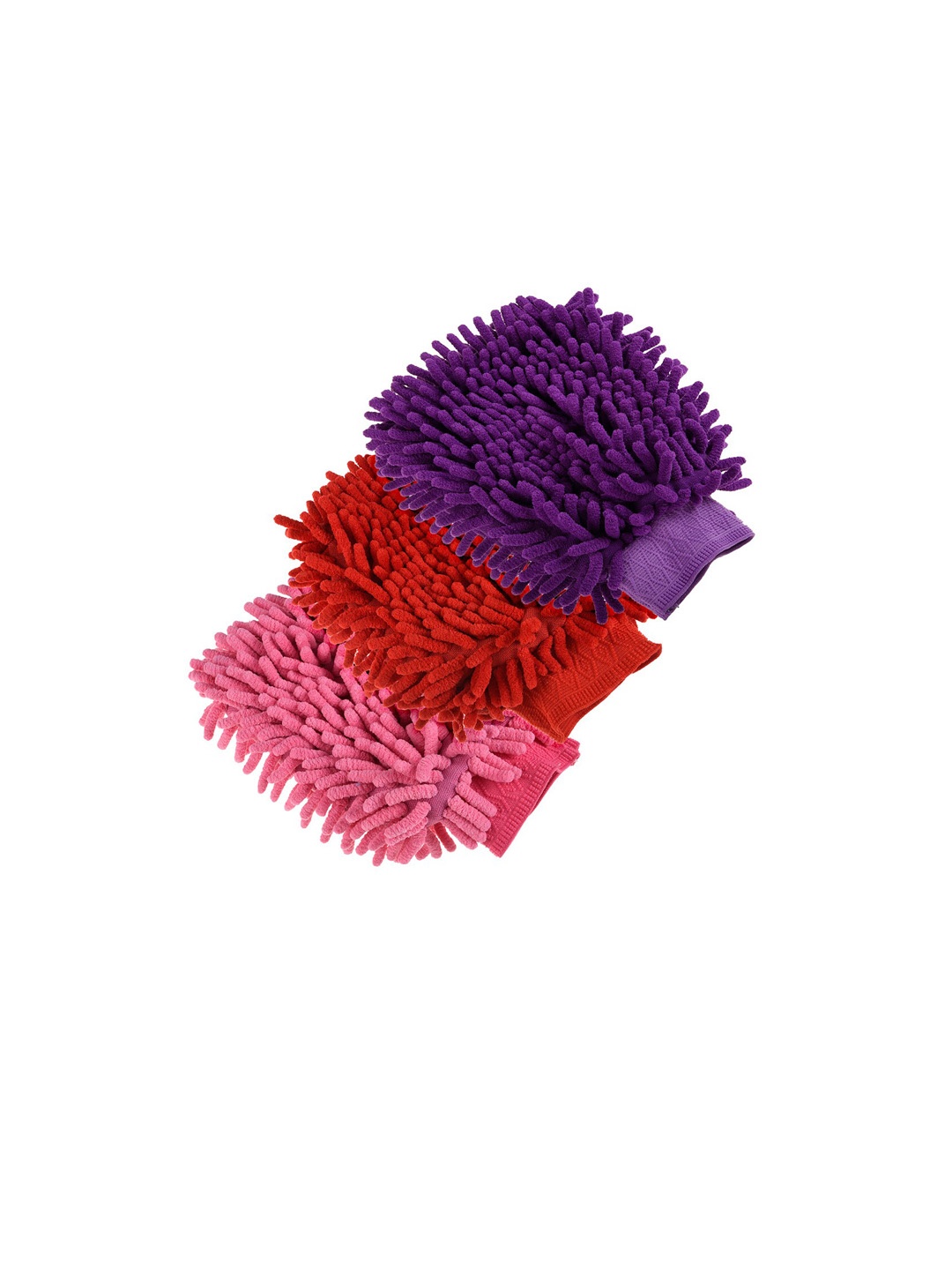 

Kuber Industries Purple & Red 3 Pieces Hand Duster, Multi