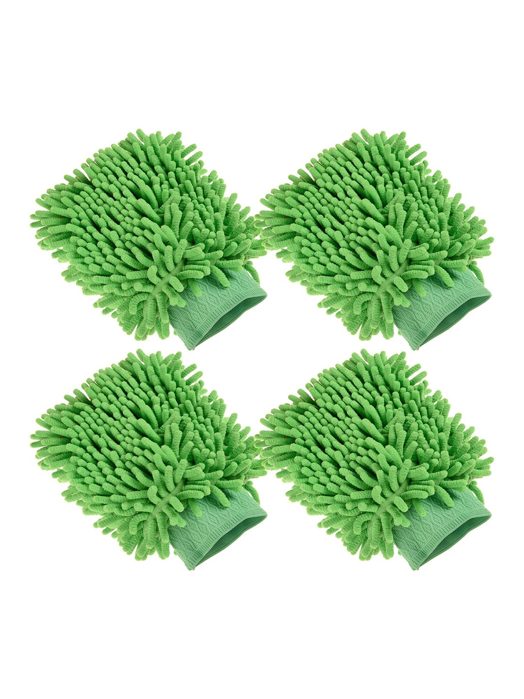 

Kuber Industries Green 4 Pieces Hand Duster