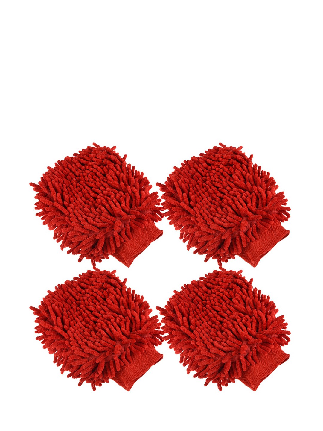 

Kuber Industries Red 4 Pieces Hand Duster