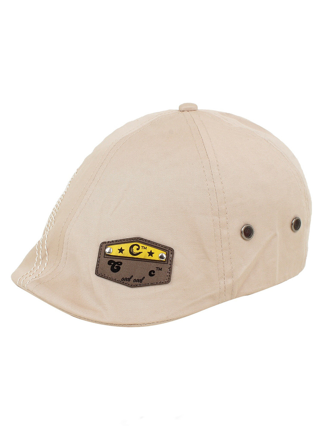 

Zacharias Men Cotton Ascot Cap, Cream