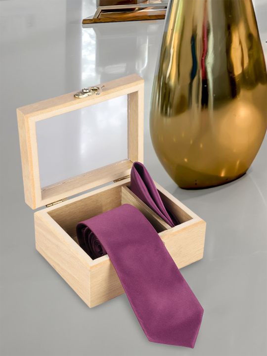

Kastner Men Set Of 2 Accessory Gift Set, Purple