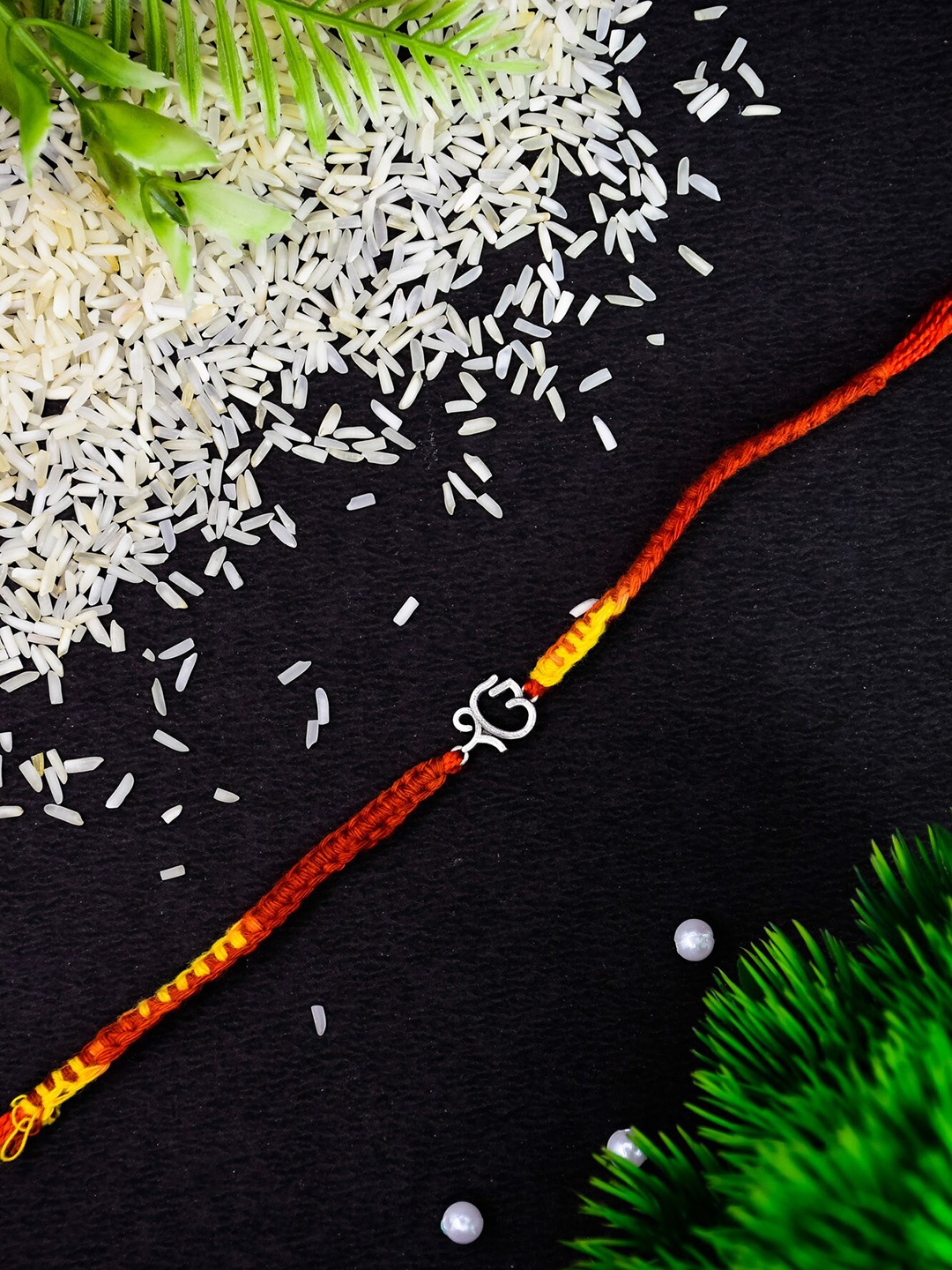

Arte Jewels Thread Rakhi, Silver