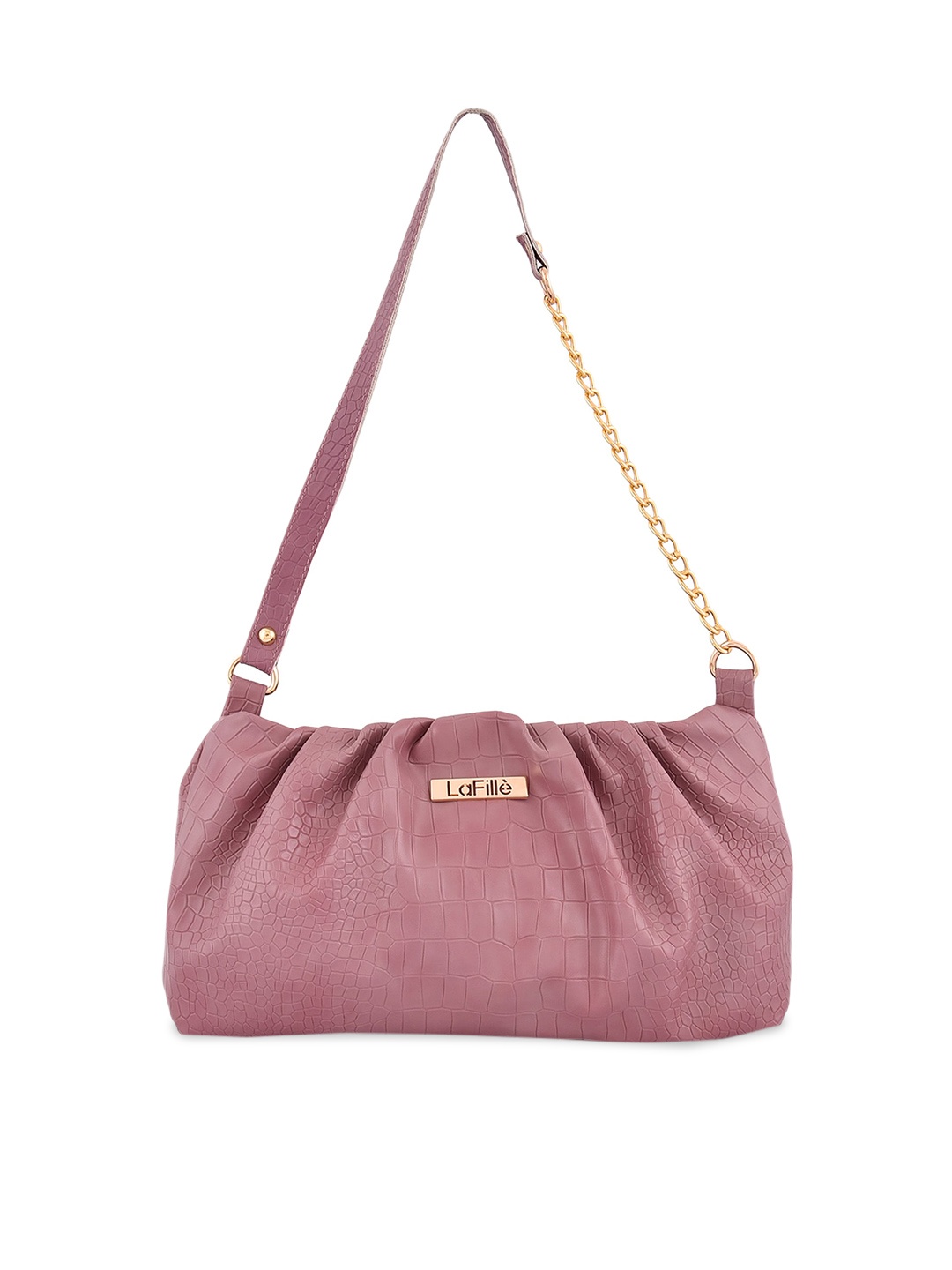 

LaFille Structured Shoulder Bag, Purple