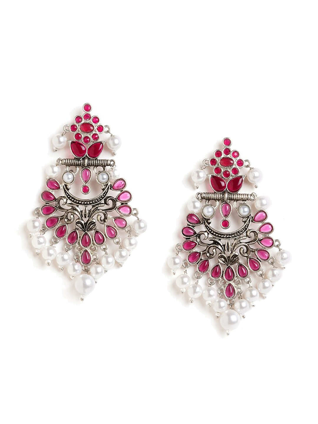 

HOT AND BOLD Silver-Plated Classic Drop Earrings