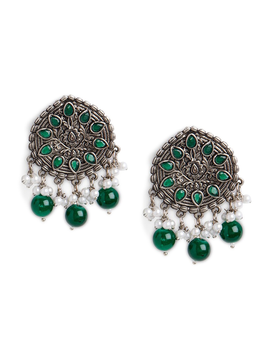 

HOT AND BOLD Silver-Plated Classic Drop Earrings