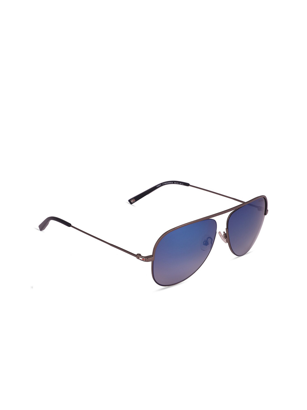 

Tommy Hilfiger Men Lens & Aviator Sunglasses with UV Protected Lens, Blue