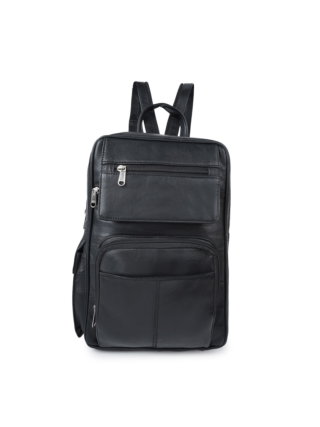 

CIMONI Leather Backpack, Black