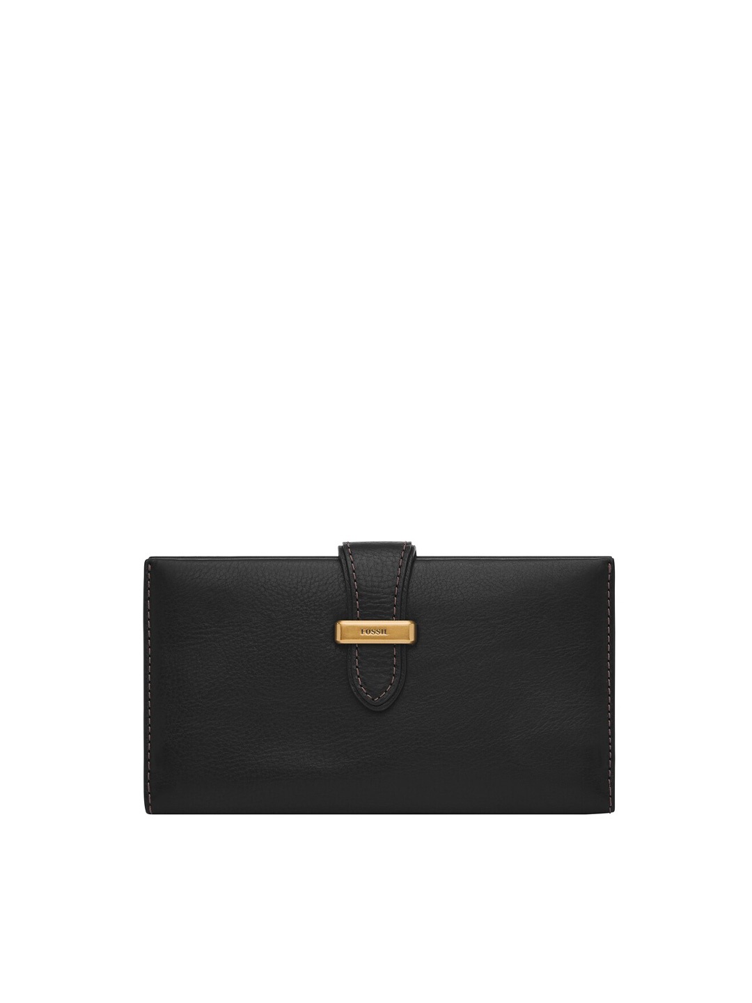 

Fossil Leather Envelope Clutch, Black