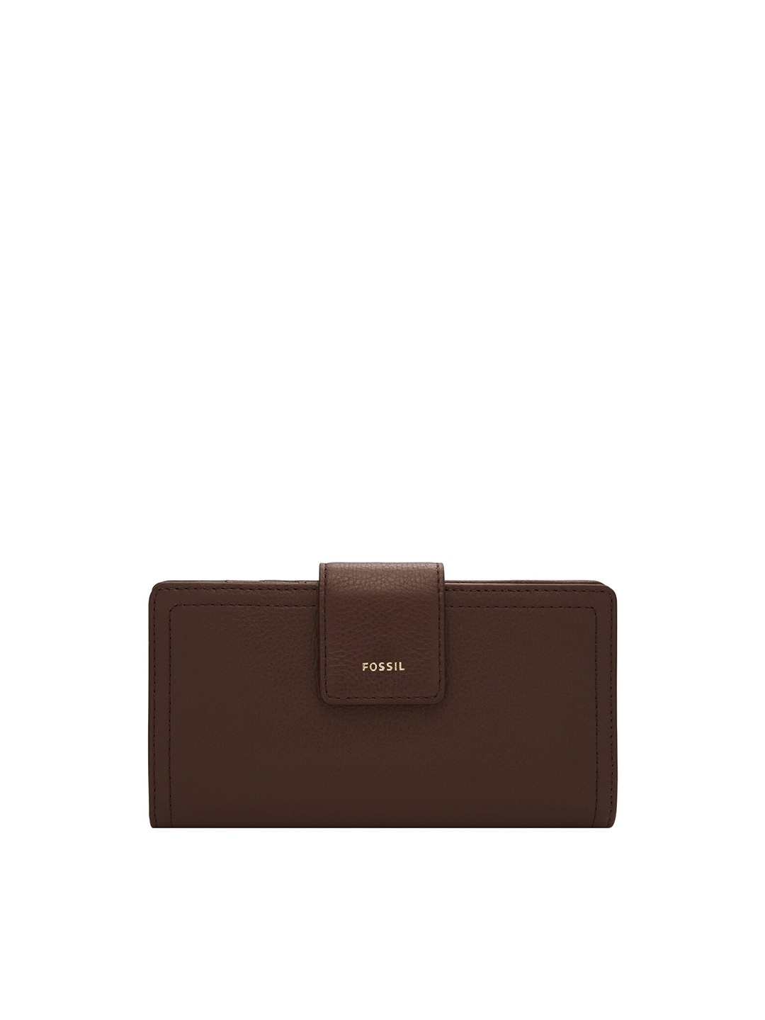 

Fossil Leather Envelope Clutch, Brown