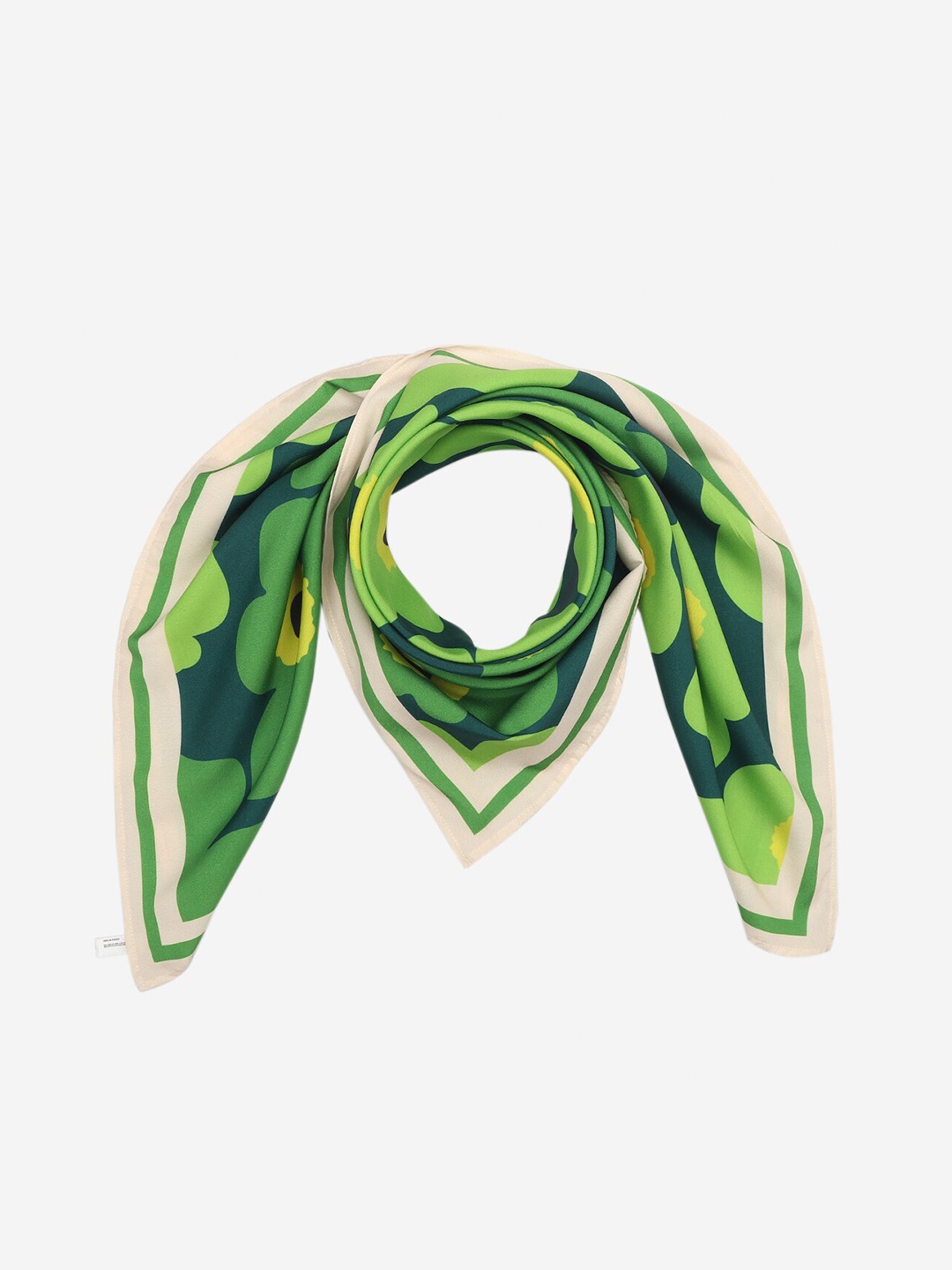 

Beau Design Women Floral Printed Scarf, Green