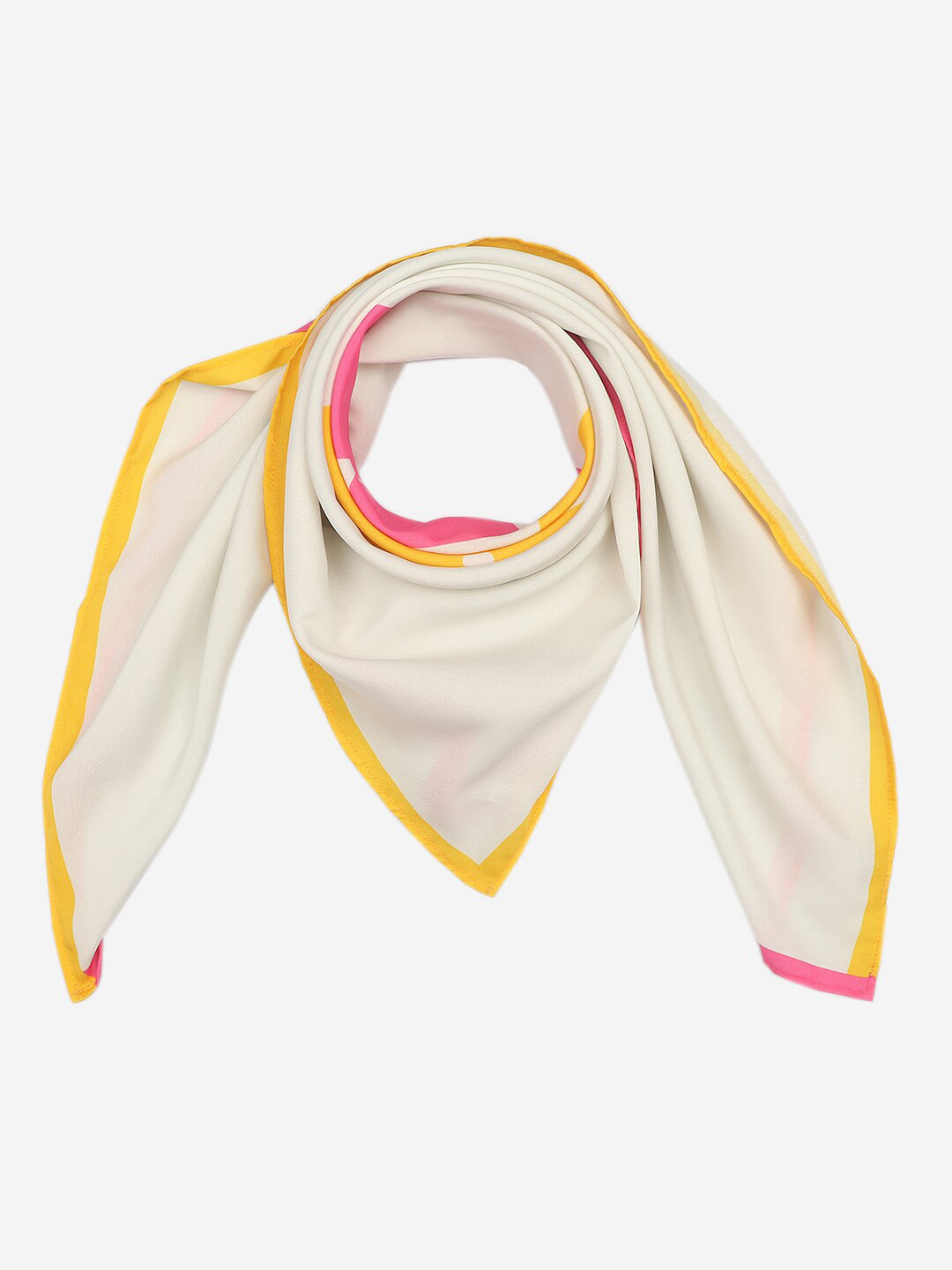 

Beau Design Women Printed Scarf, Pink