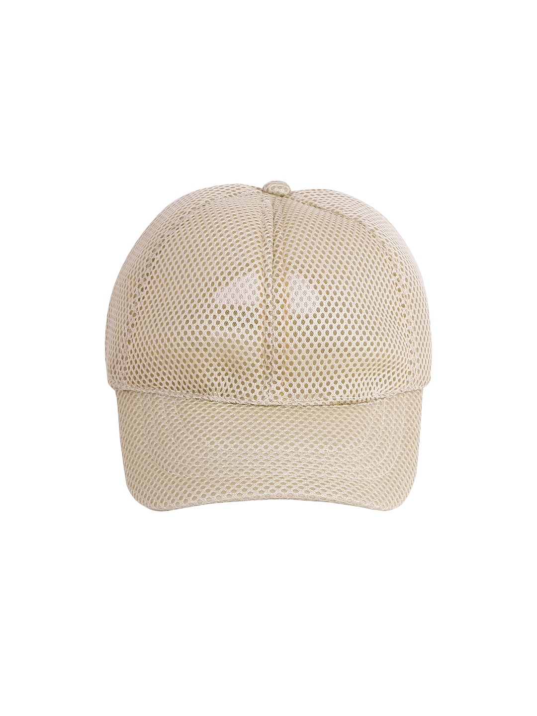 

Zacharias Men Self Design Baseball Cap, Beige
