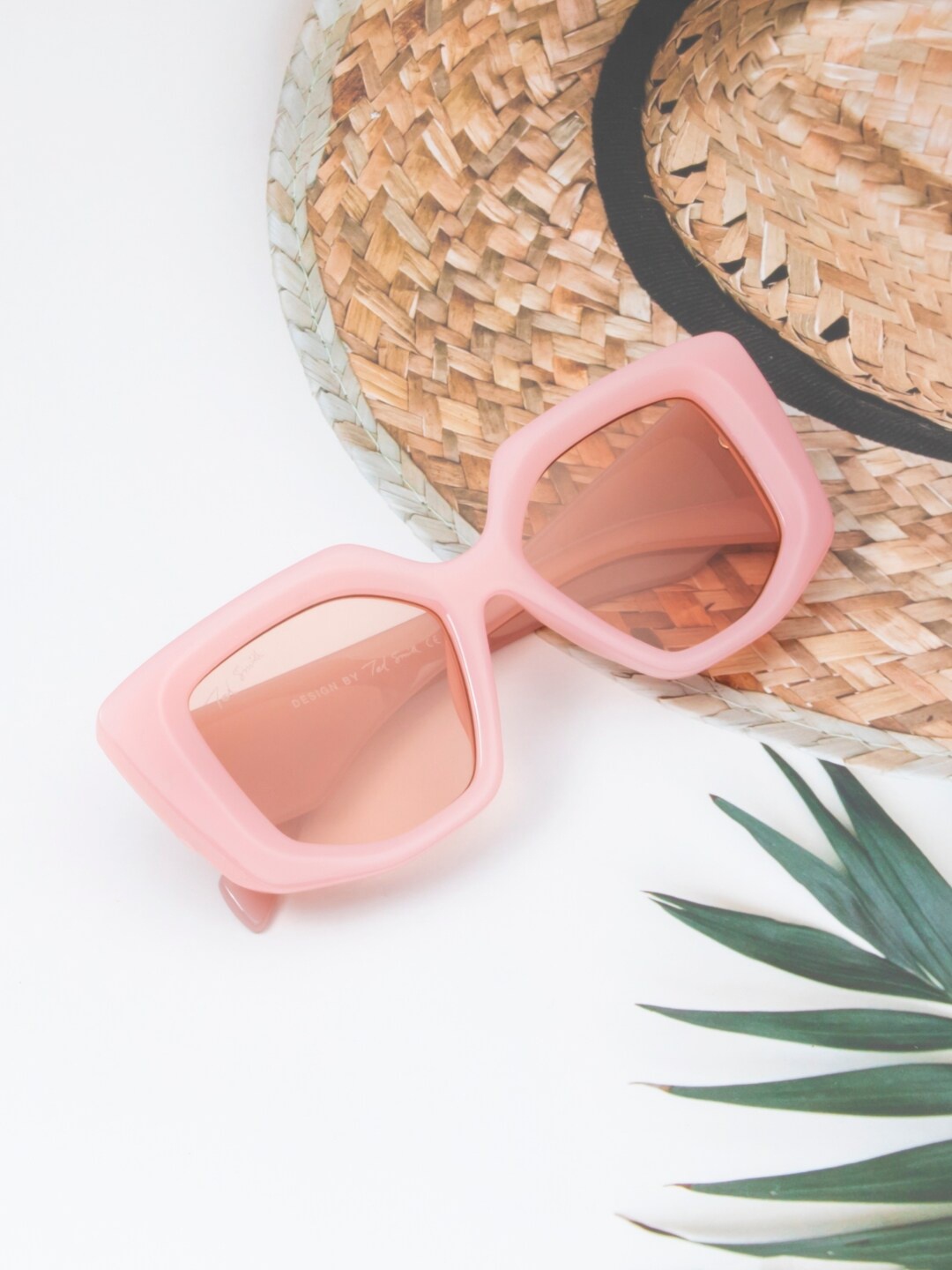 

Ted Smith Lens & Cateye Sunglasses with UV Protected Lens CELINA_C2, Brown