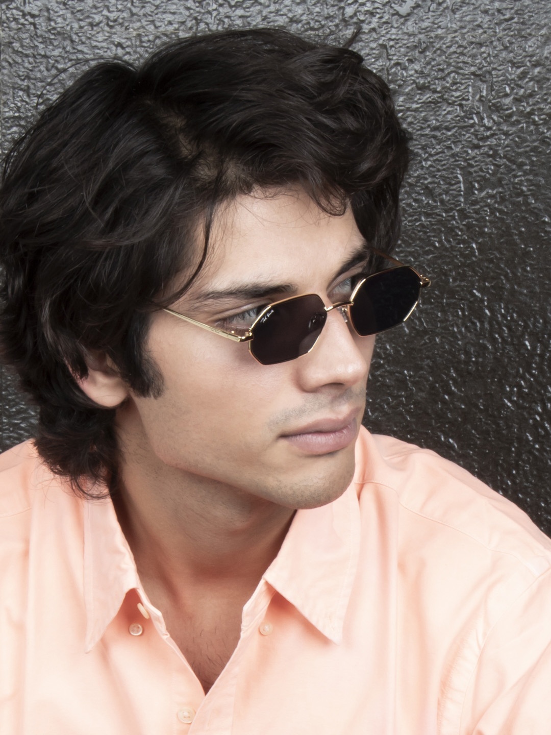 

Ted Smith Lens & Wayfarer Sunglasses with UV Protected Lens, Black