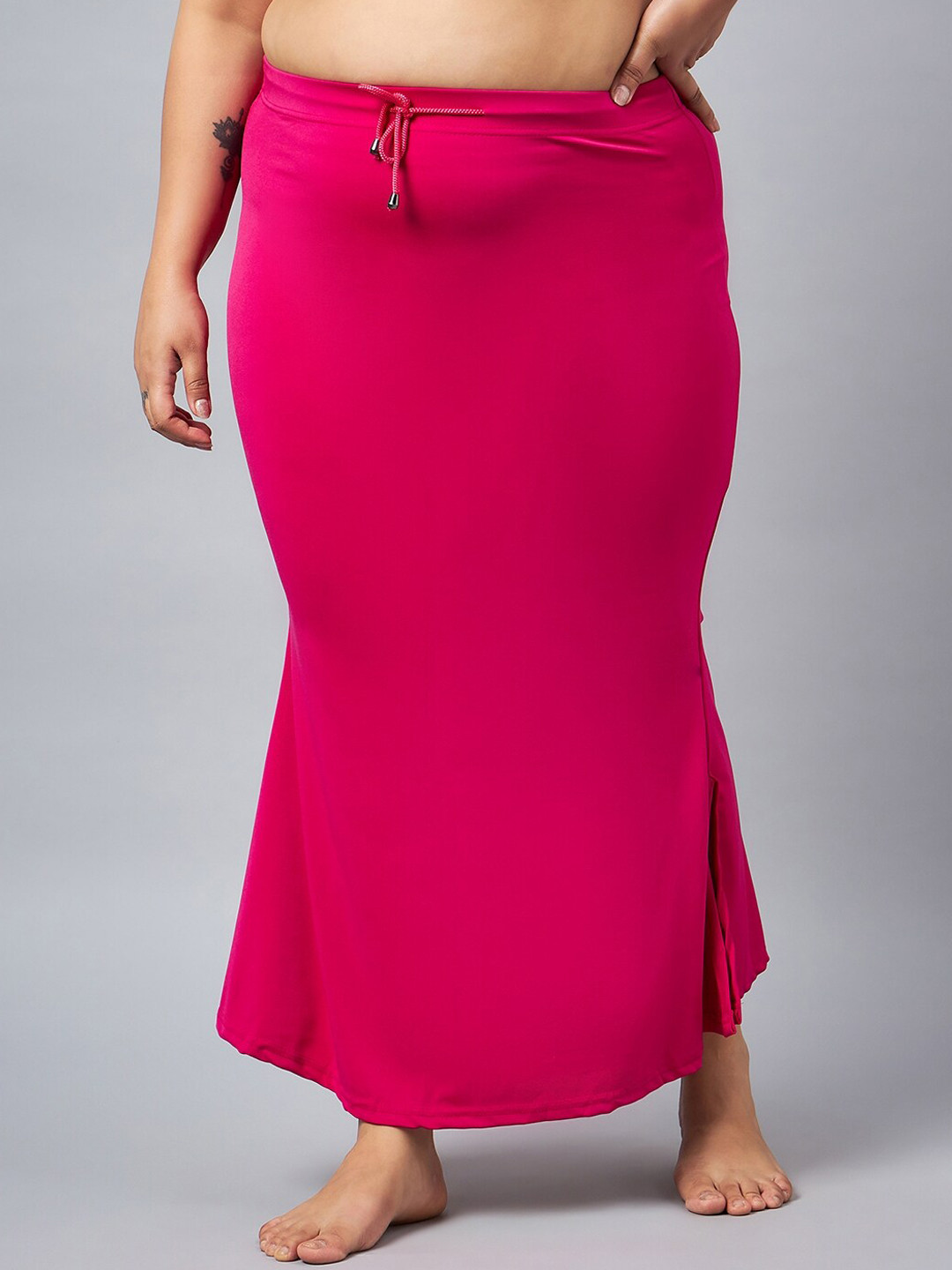 

Curves By ZeroKaata Plus Size Mermaid Fit Saree Shapewear, Magenta