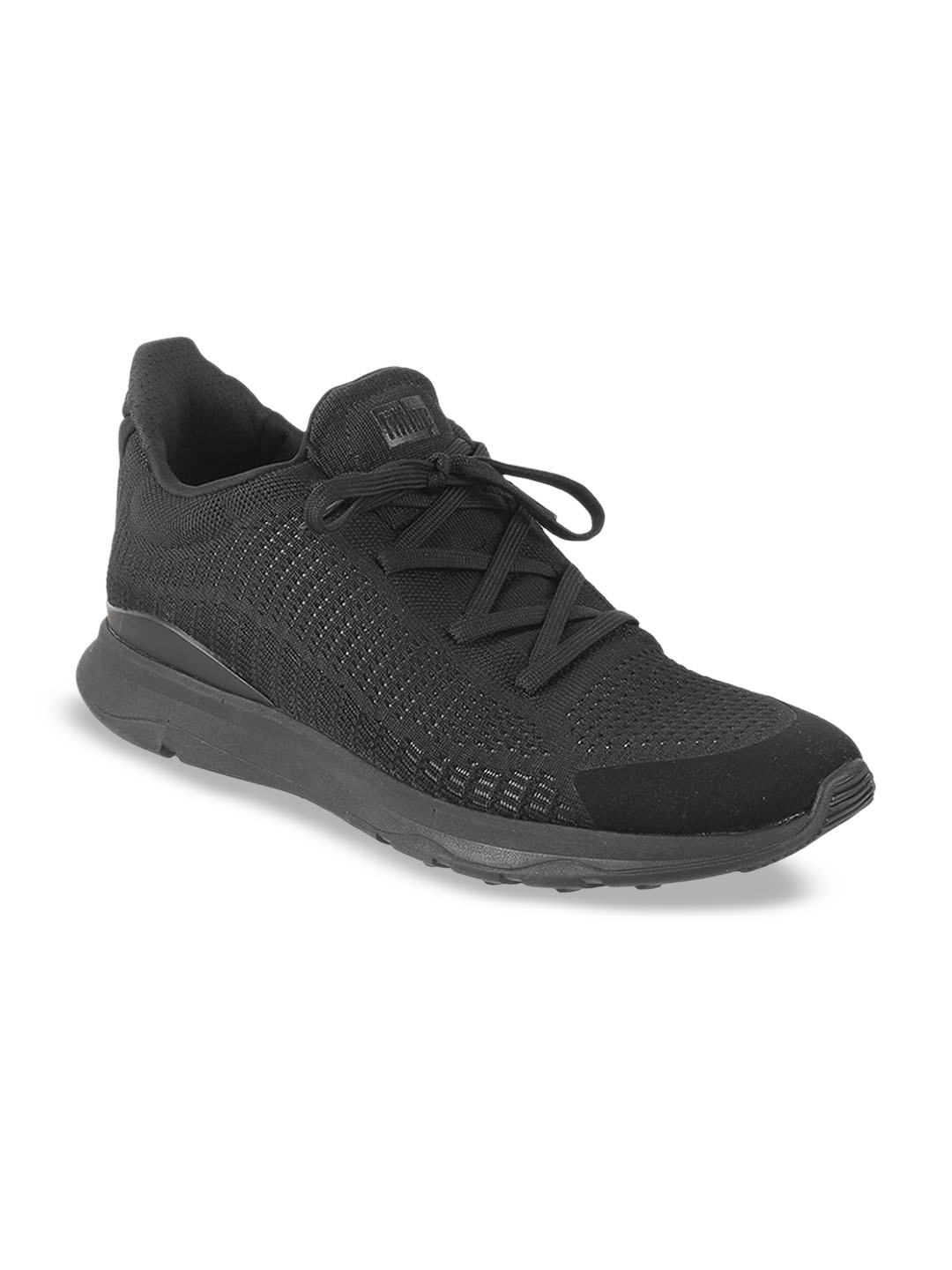 

fitflop Men Woven Design Sneakers, Black