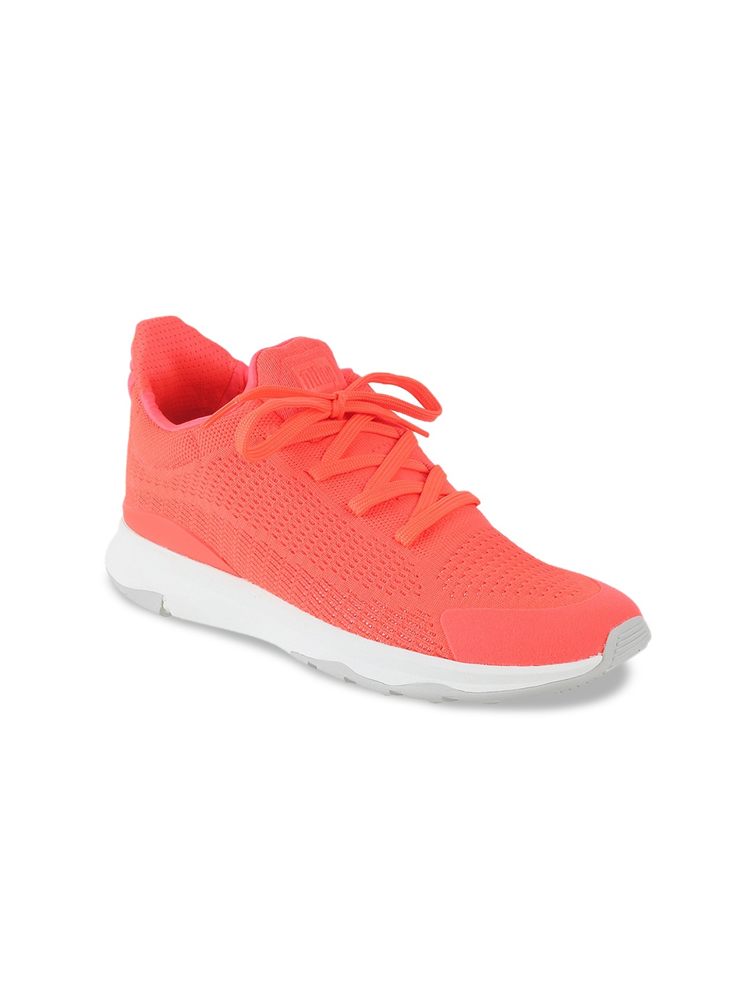 

fitflop Women Woven Design Sneakers, Orange