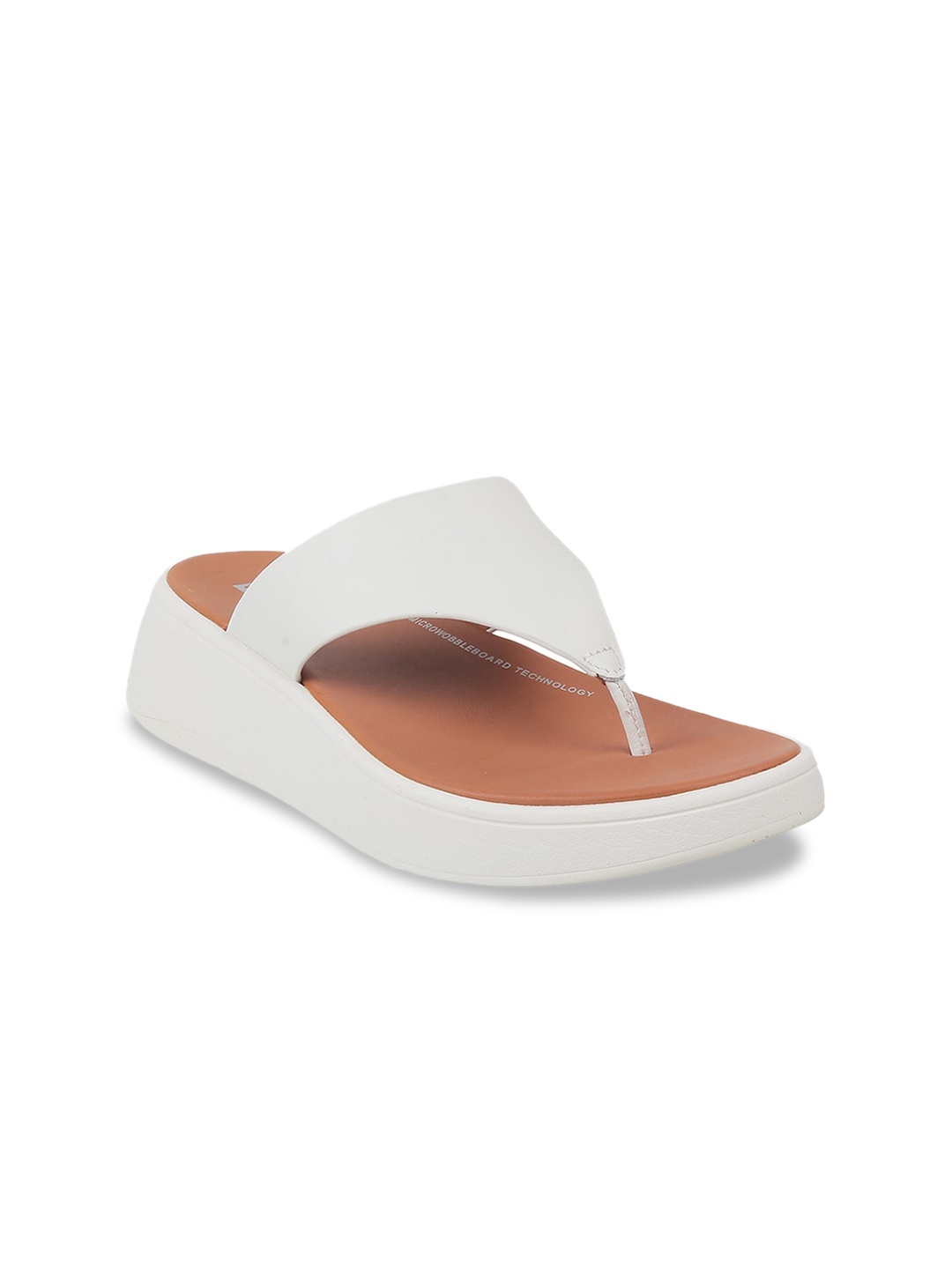 

fitflop Leather Comfort Sandals, White