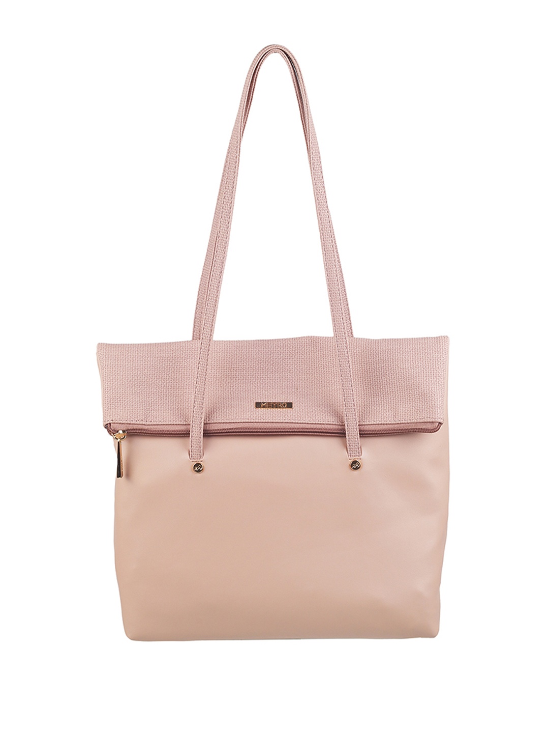 

Metro Women Structured Shoulder Bag, Peach