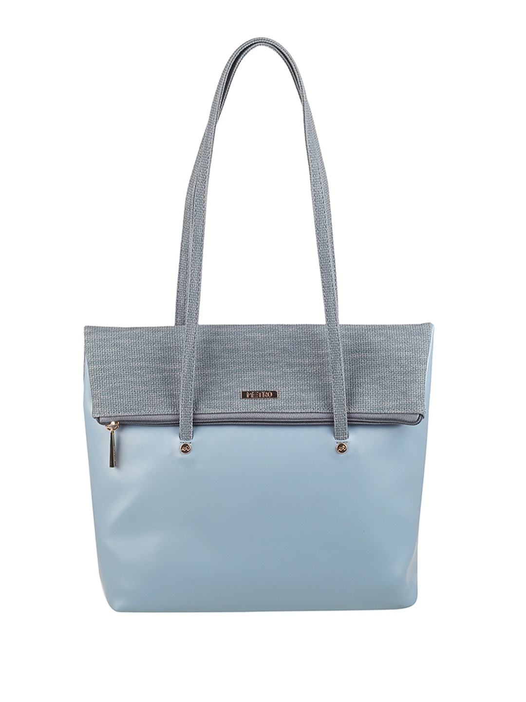 

Metro Structured Shoulder Bag, Blue