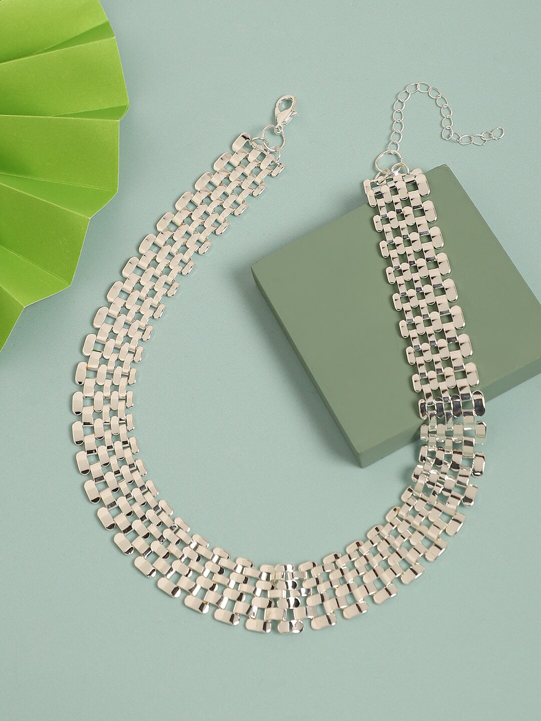 

SOHI Silver-Plated Necklace