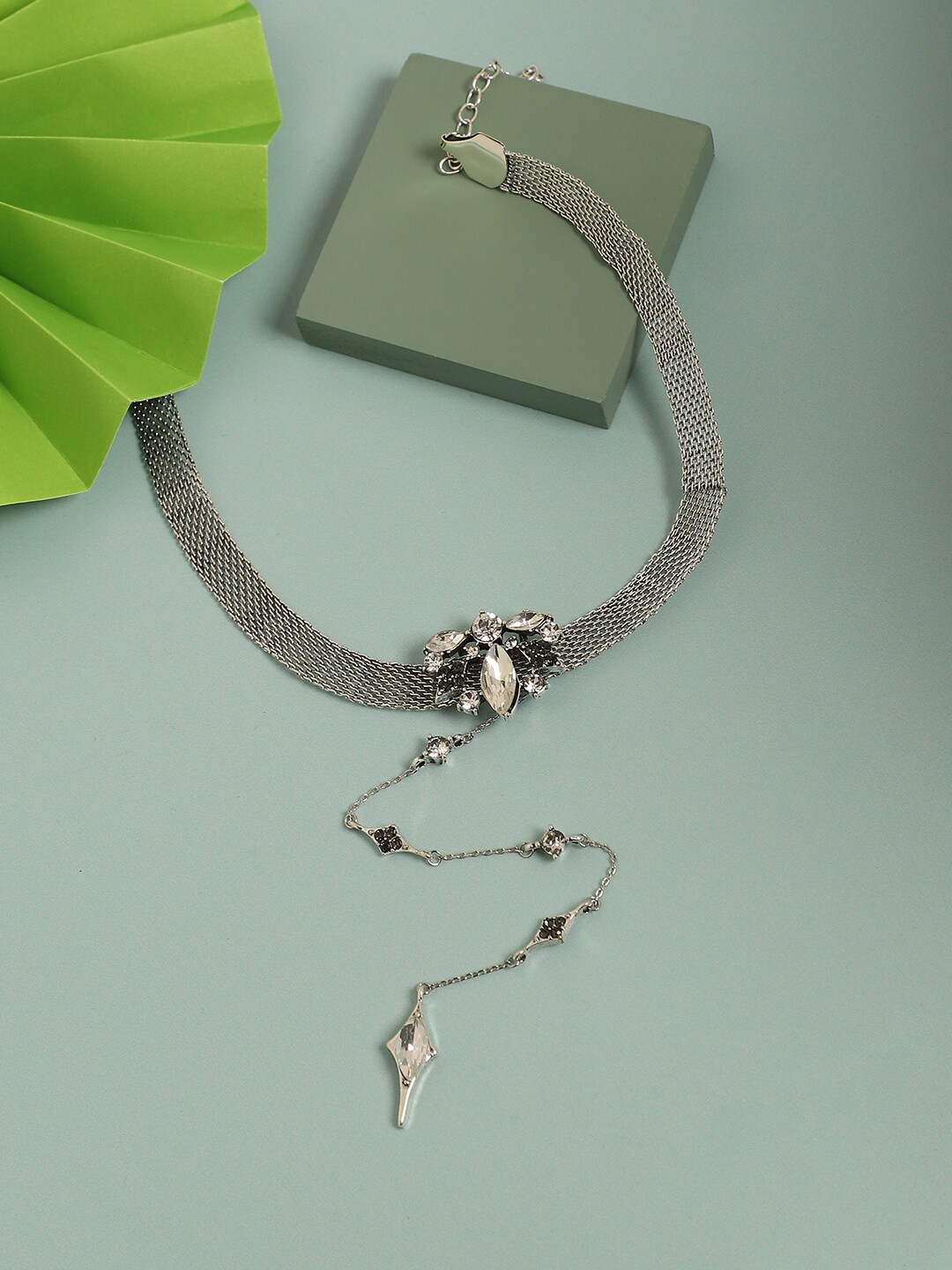 

SOHI Silver-Plated Necklace