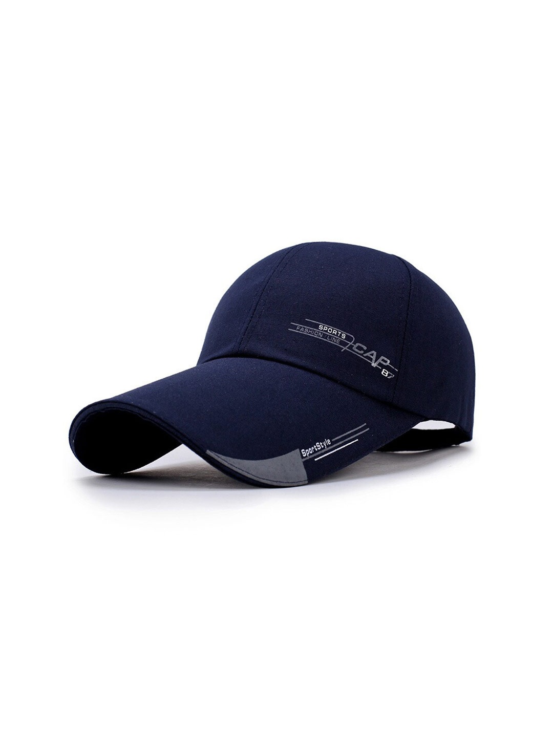 

Alexvyan Men Typography Printed Cotton Baseball Cap, Blue