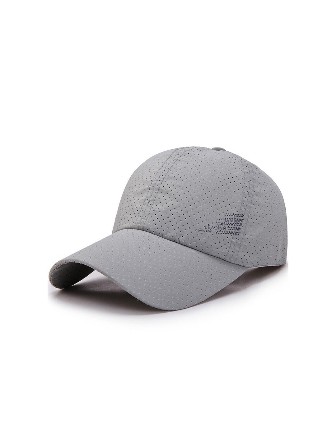 

Alexvyan Men Printed Breathable Sun Cotton Baseball Cap, Grey