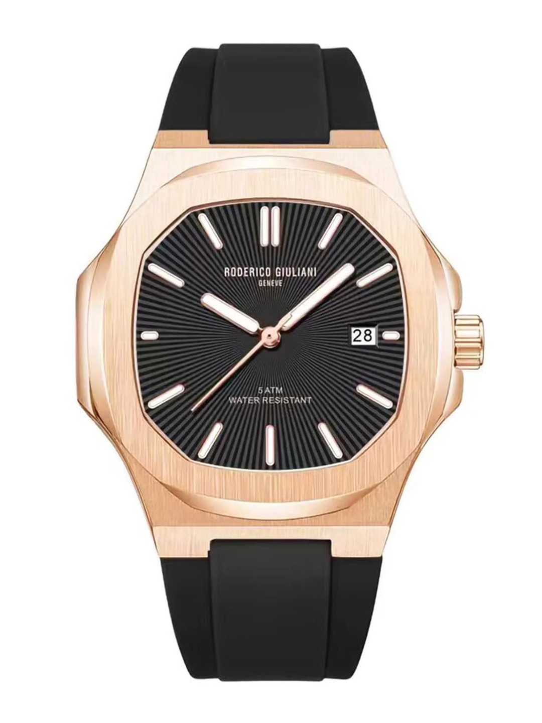 

RODERICO GIULIANI Wrap Around Straps Analogue Watch RG-MSLA77000003, Black