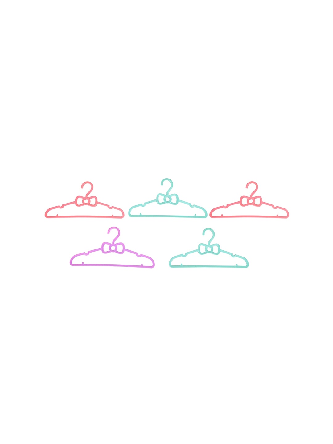 

Baby Moo Green & Purple 5 Pieces Plain Baby Hanger