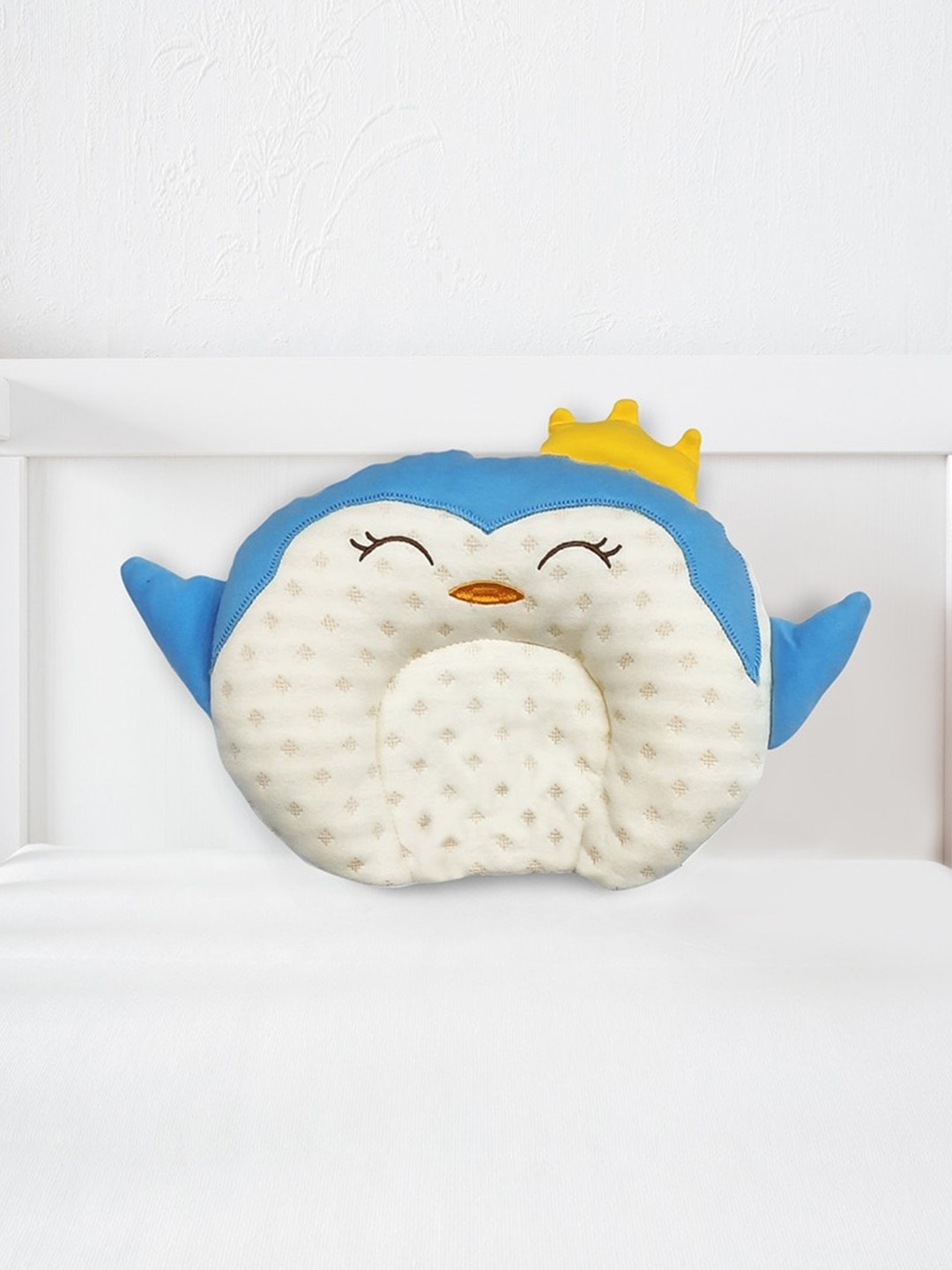 

Baby Moo Animal Pillow, Blue