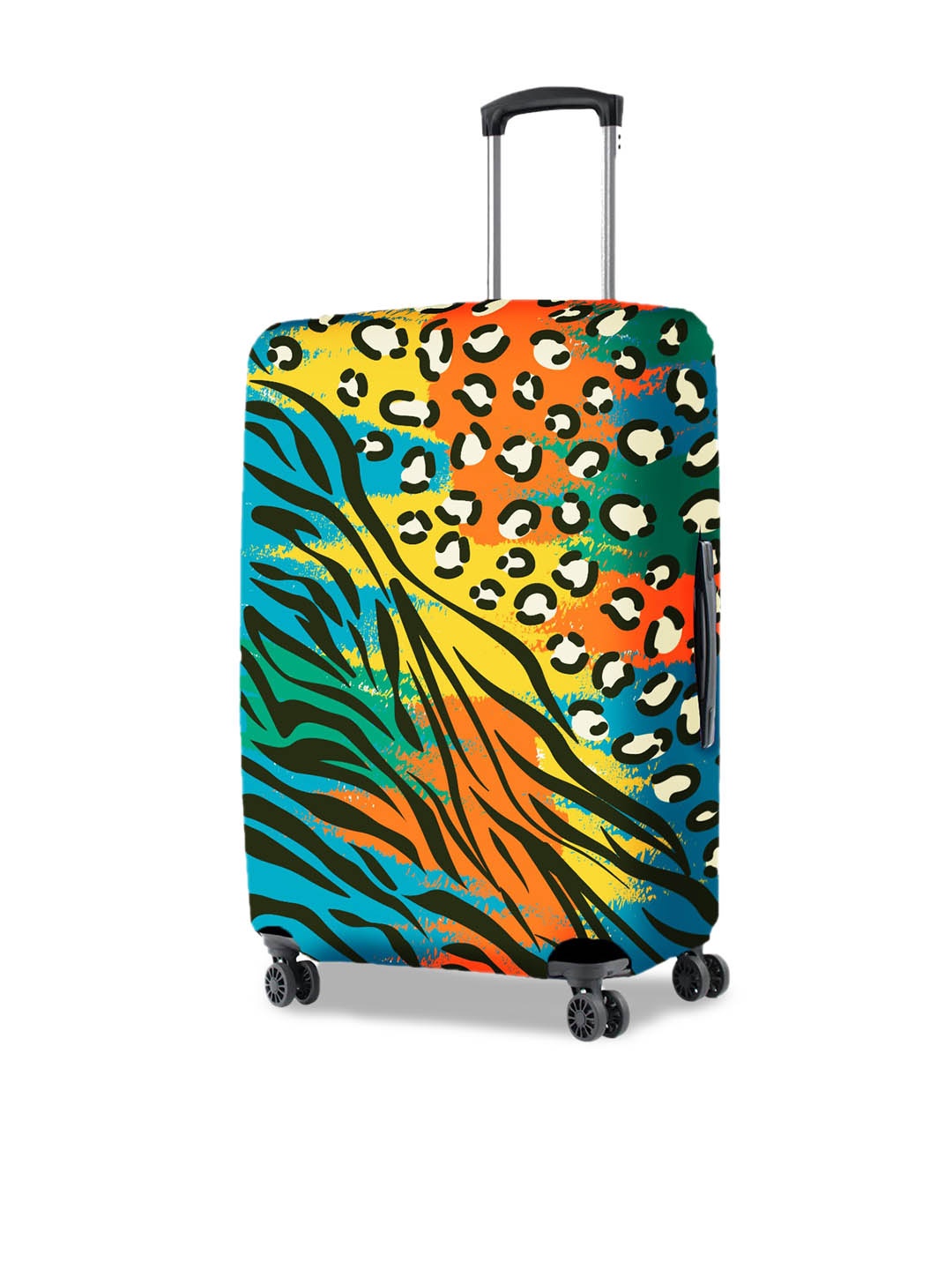 

Nasher Miles Printed Luggage Cover, Yellow