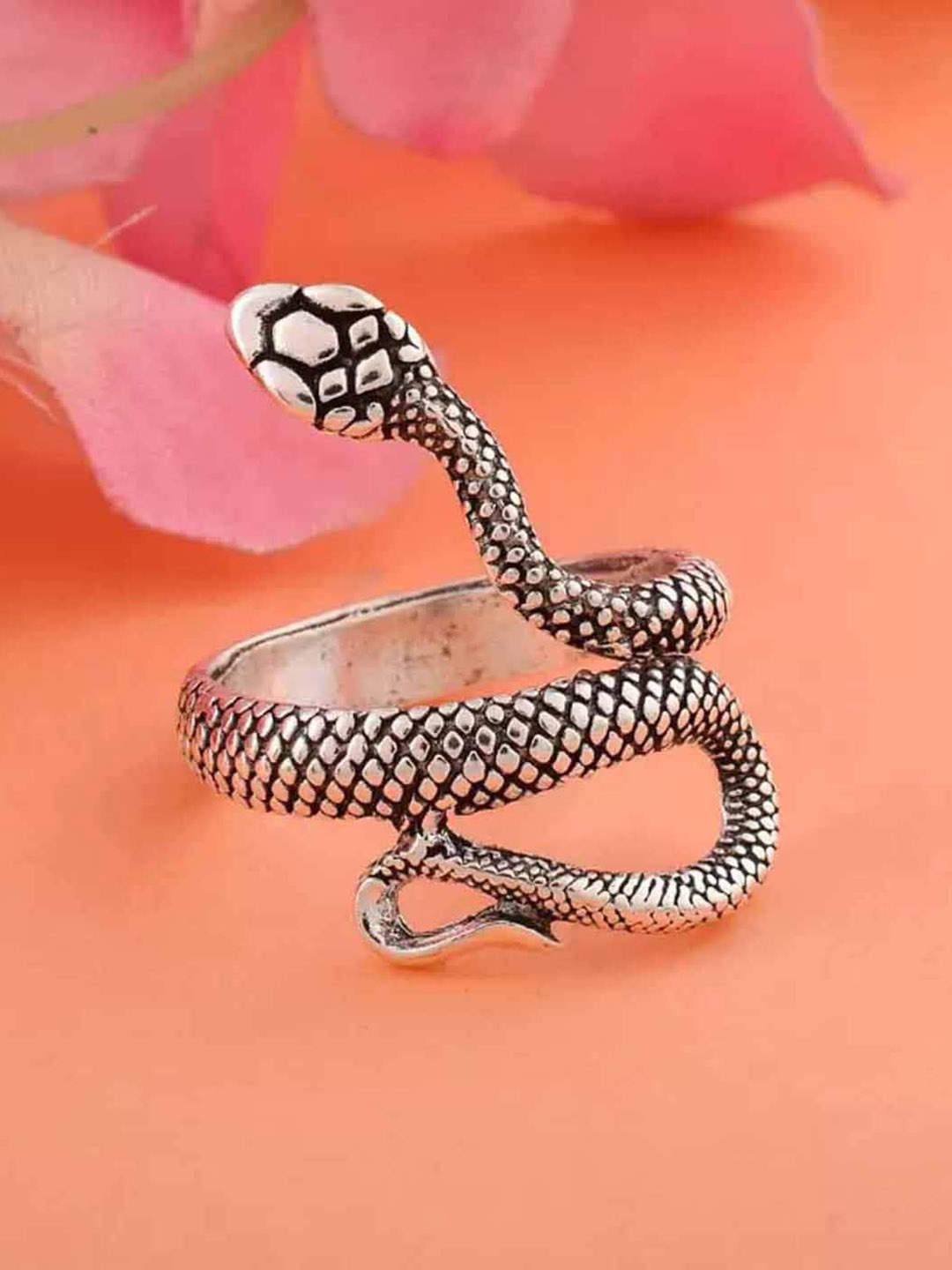 

Silver Shine Set Of 2 Silver-Plated Adjustable Finger Rings