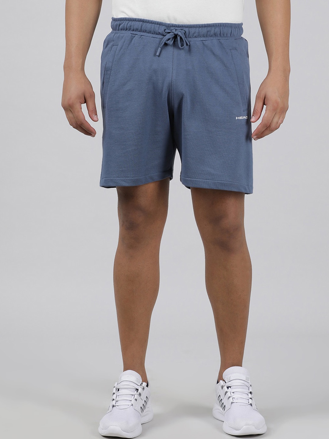 

Head Men Blue Slim Fit Sports Shorts
