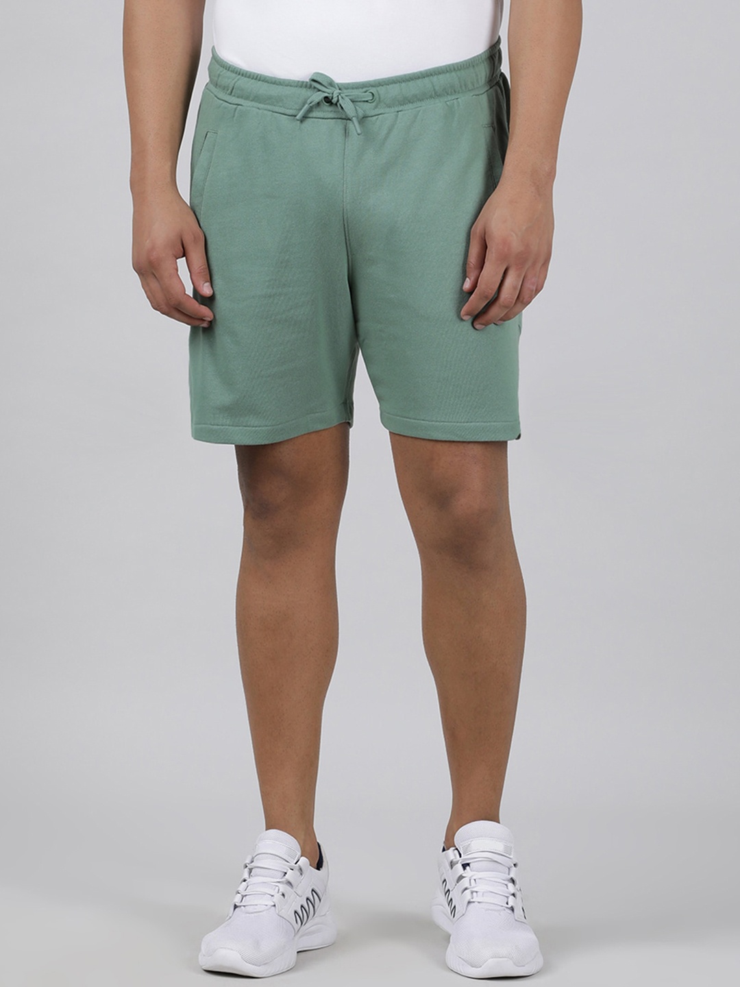 

Head Men Blue Slim Fit Sports Shorts, Olive