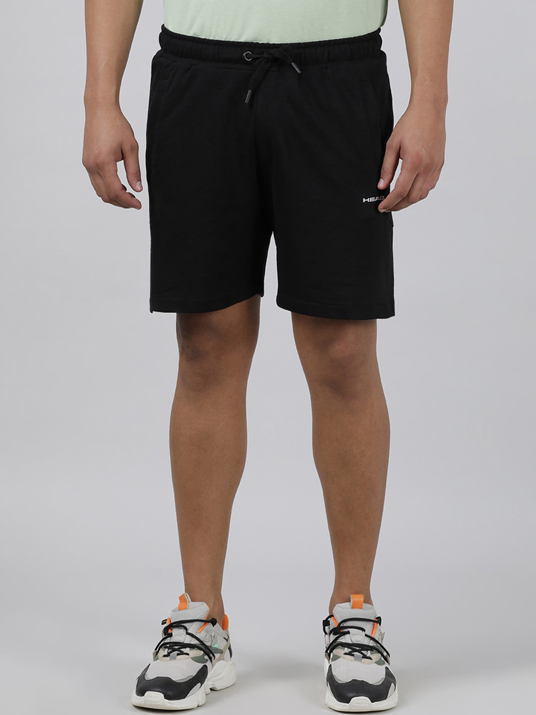 

Head Men Blue Slim Fit Sports Shorts, Black