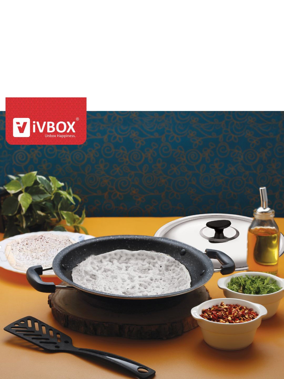

iVBOX Max-Eco Grey Induction Base Nonstick Appachetty