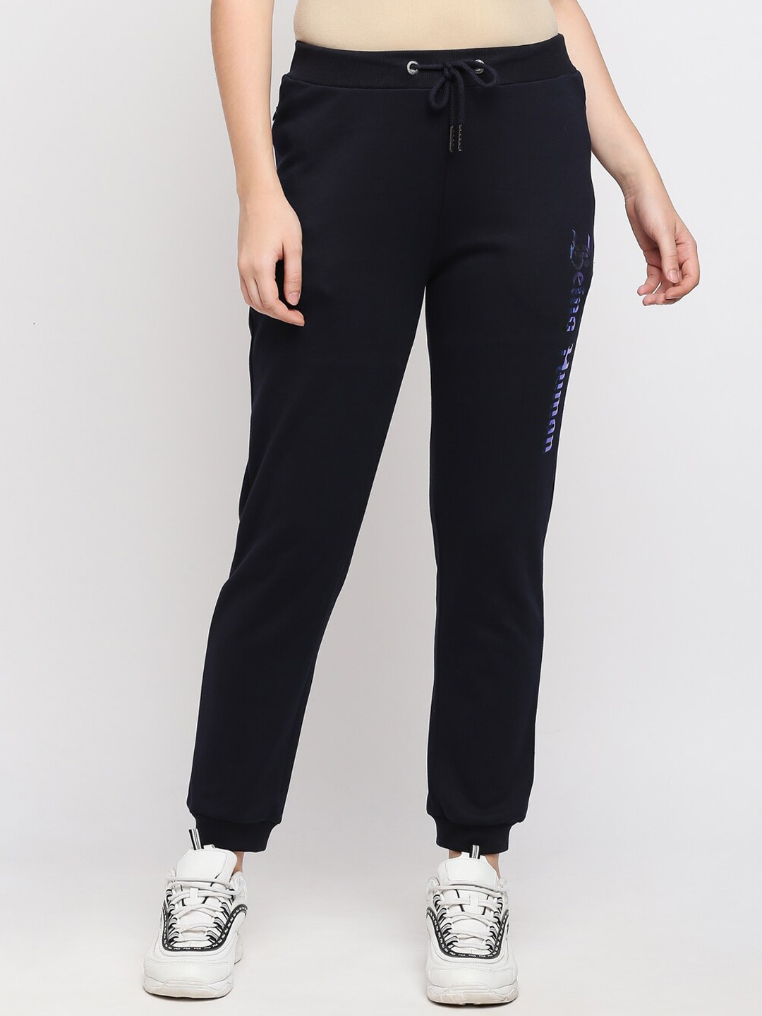 

Being Human Women Regular Fit Joggers, Blue