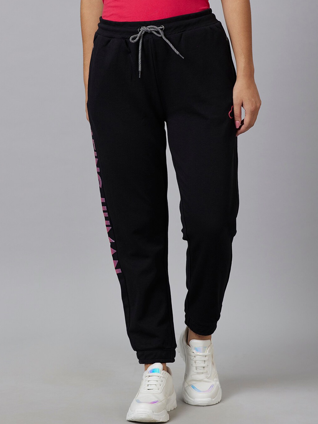 

Being Human Women Regular Fit Joggers, Black