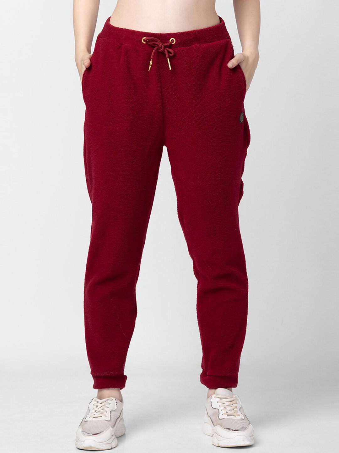 

Being Human Women Regular Fit Joggers, Red