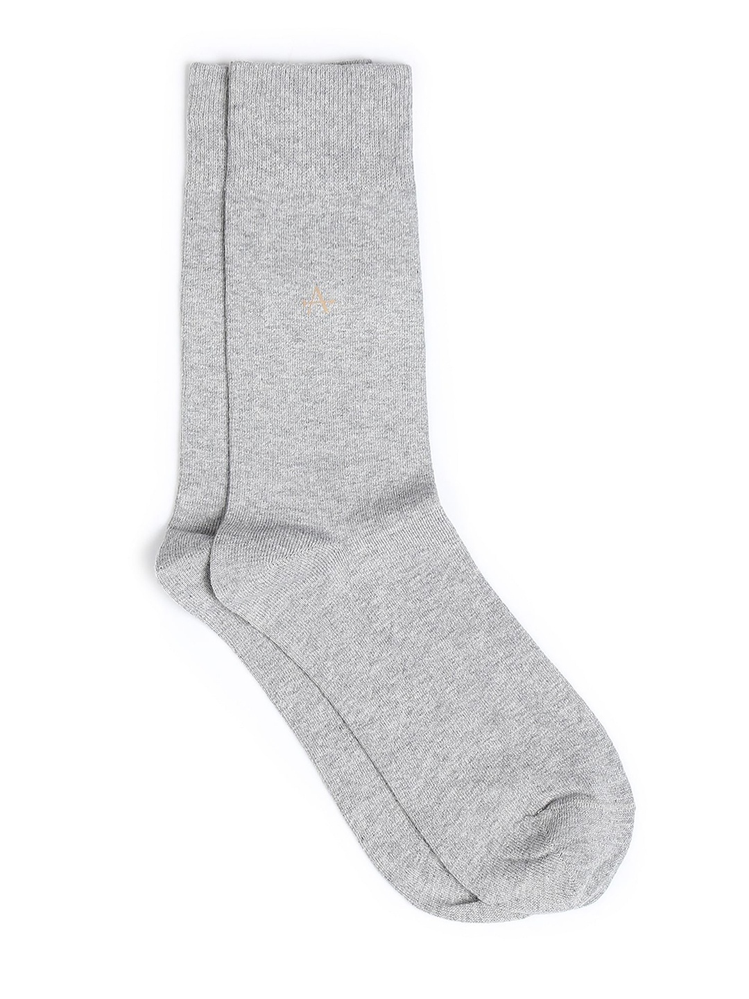 

Arrow Men Calf-Length Pure Cotton Socks, Grey