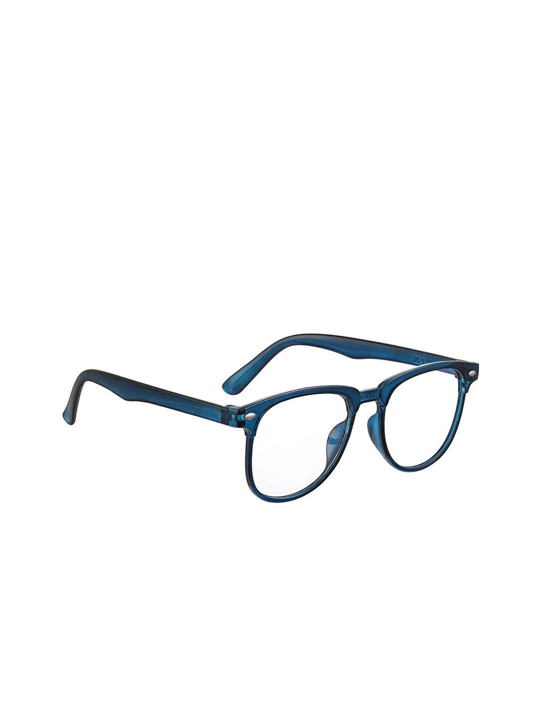 

ROYAL SON Clear Lens Wayfarer Sunglasses, Transparent