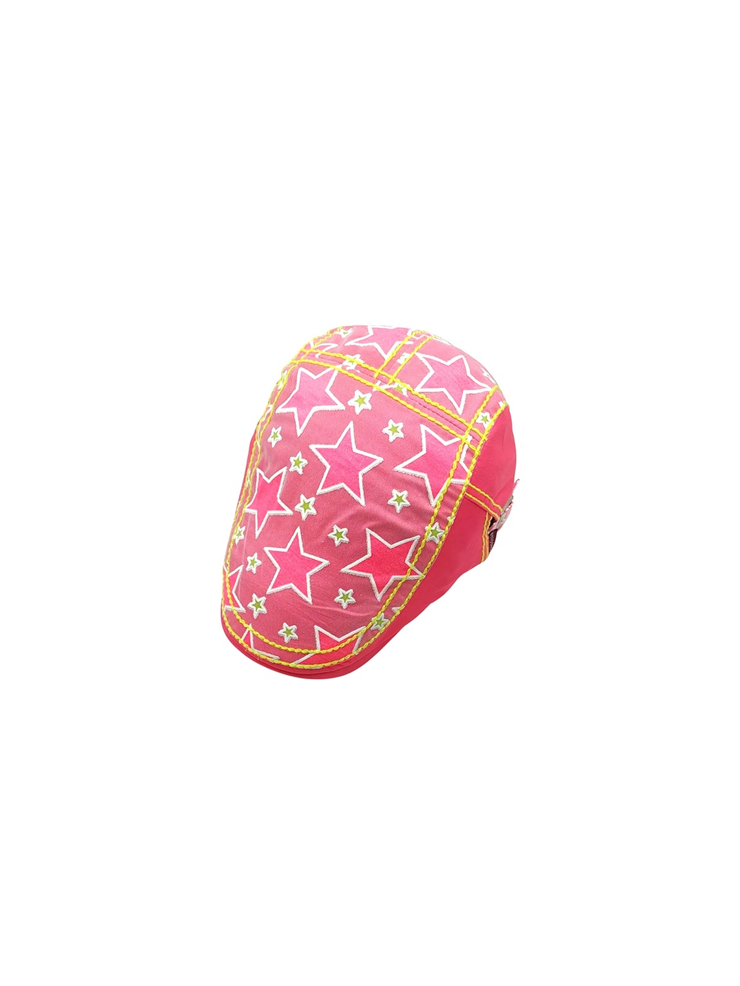 

Zacharias Boys Printed Ascot Cap, Pink