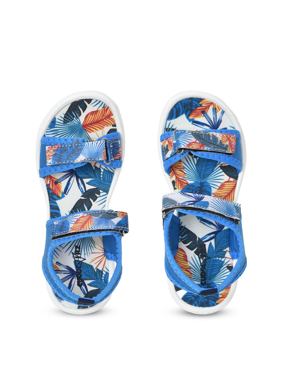 

Ajanta Boys Printed Comfort Sandals, Blue