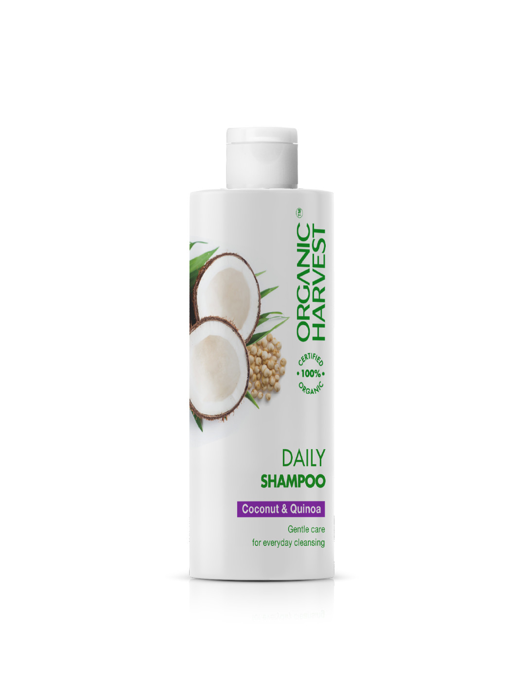 

Organic Harvest Daily Shampoo with Coconut & Quinoa Extract, White